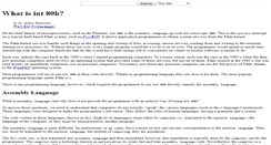 Desktop Screenshot of int80h.org